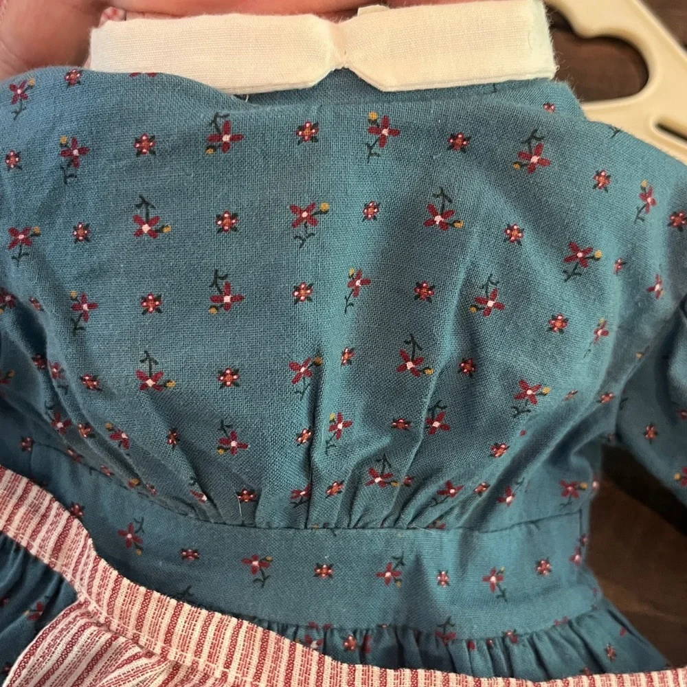 American Girl Doll Kristen Larson Meet Dress & Accessories -Retired-HTF - Picture 3 of 16